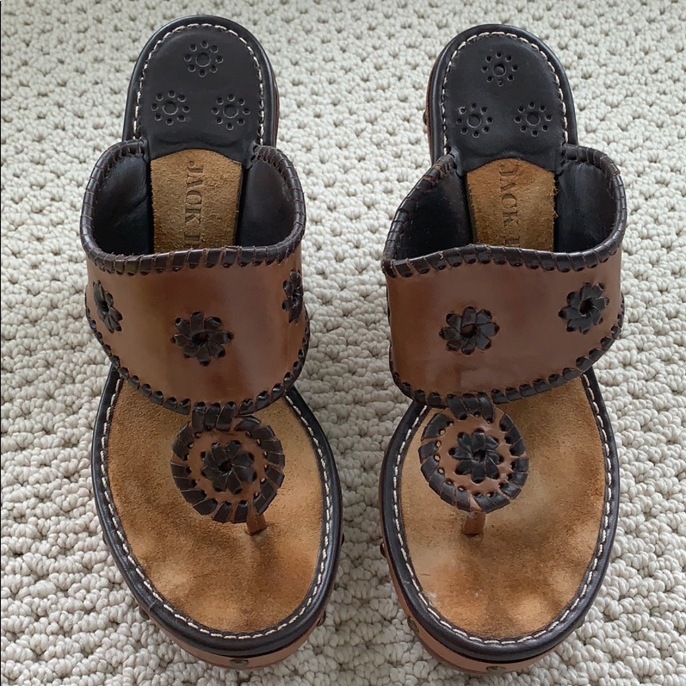 Jack Rogers platform sandals